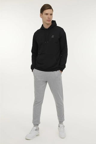 M-sn88 Bsc Hoodıe 3pr Siyah Erkek Kapsonlu Sweatshirt Siyah