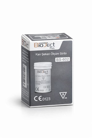 Bioject Şeker Ölçüm Stribi 50 Adet 1 Kutu