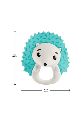 Fisher Price Eğlenceli Dostlar Çıngıraklı Dişlik - Kirpi Hjw11-hkd72 Çok Renkli
