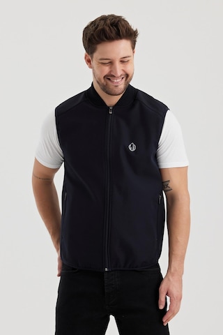 Alexandergardi Alexandergardı Dar Kesim İçi Polar Su İtici Softshell Kumaş Yelek Unı-ylk03 001