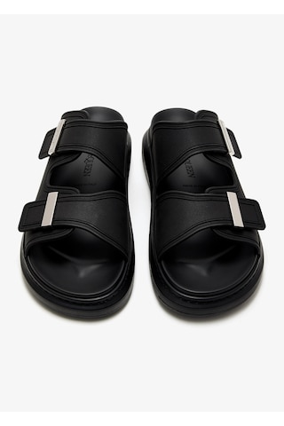 Alexander Mcqueen Erkek Terlik 663563-w4z51-1081 Siyah