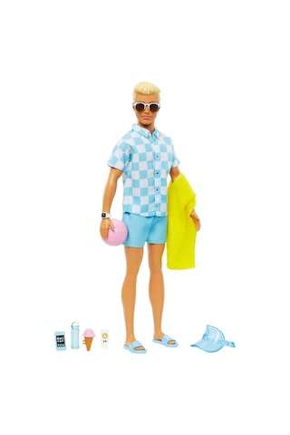 Barbie Plaj Günü Oyun Seti -ken