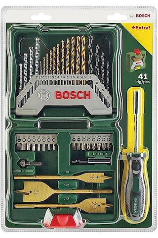 Bosch X-Line Vidalama ve Matkap Ucu Seti 41 Parça 2607017334