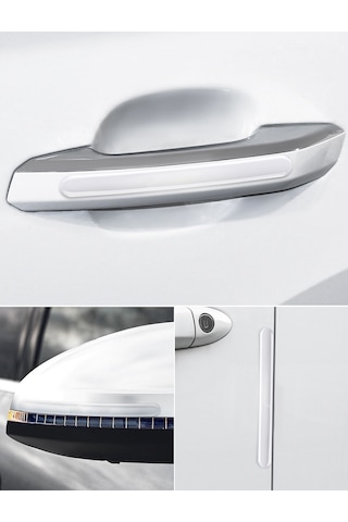 Kapı Koruma Bademi Şeffaf Silikon 4 Adet