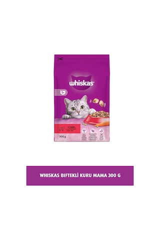 Whiskas Sığırlı Kuru Mama 300 G