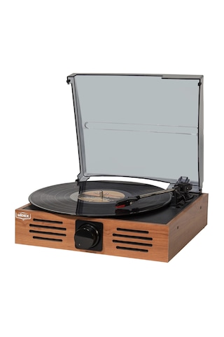 Midex MTX-106OR 3 Devir Nostaljik Retro Pikap Plak Çalar + İğne