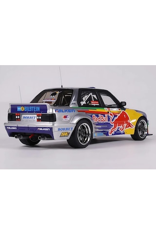 1:18 Ölçek Otto 2023 Bmw M3 E30 V8 229 Red Bull Driftbrothers Resin Kapalı Minyatür Model Araba 25cm