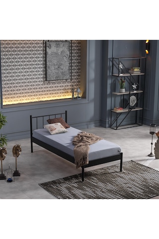Bedliga Falez-S Tek Kişilik Metal Karyola 90X190-90X200-120X200