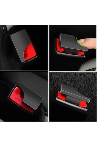 Tüm Araçlara Uygun Emniyet Kemer Toka Aparatı Plastik 4 Adet