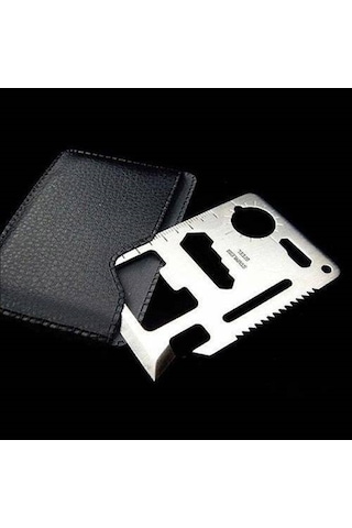 Çelik Acil Durum Kartı Survival Kit Asorti