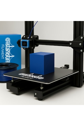 İstanbul Filament 3d Baskı Pla Filament Lacivert Renk 1 Kg Ø 1,75mm 0,05 Mm Bambu Lab Uyumlu 1.75mm
