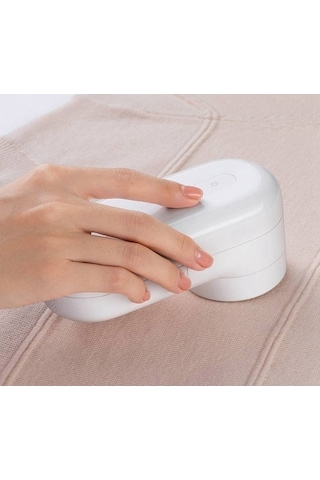 Dancemonkey Xiaomi Mijia Giysi Saç Çıkarıcı Topu, Saç Topu Düzeltici Usb Şarj Edilebilir Beyaz