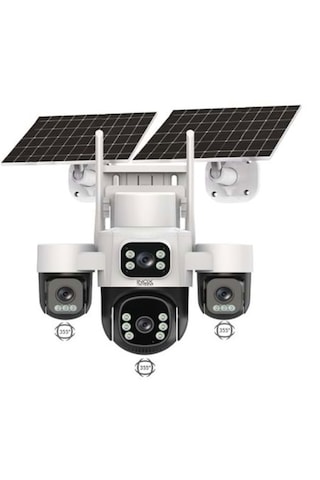 İnox X24 6 Motorlu 4 Kameralı 4g Solar Kamera Aov 7/24 Kayıt