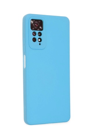 Ventra Redmi Note 11 Pro Kılıf Nano İçi Kadife Silikon - Mavi Ventra