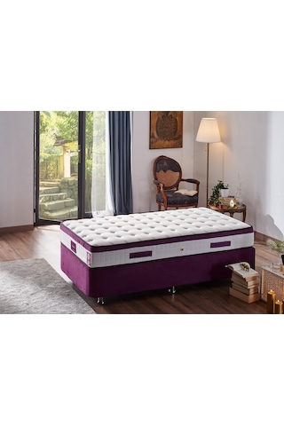 Nironyatak Niron Violet 90X190 Tek Kişilik Gizli Pedli Yatak Full Ortopedik