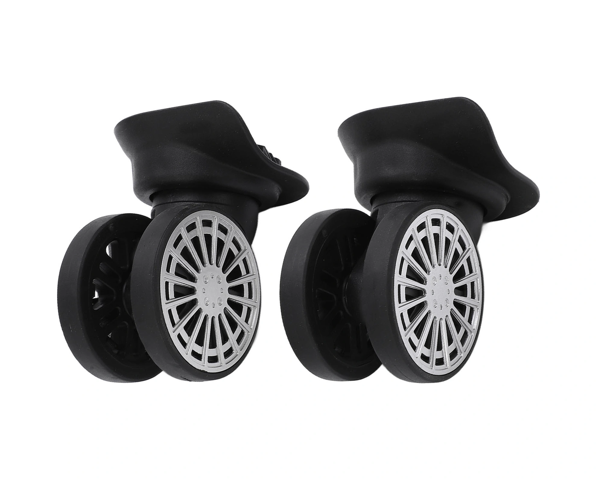 Vkemall A60 Modeli Valiz Tekerlekleri, Sessiz Çalışma, Dayanıklı Pp+pet Malzeme, Yüksek Yük Taşıma Kapasitesi, Kolay Kurulum, 2 Adet Tekerlek Ve 8 Adet Vida İle Birlikte