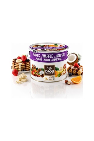 Callei Drou Extra Beyaz Waffle Krep Pankek Sos 10 Kg