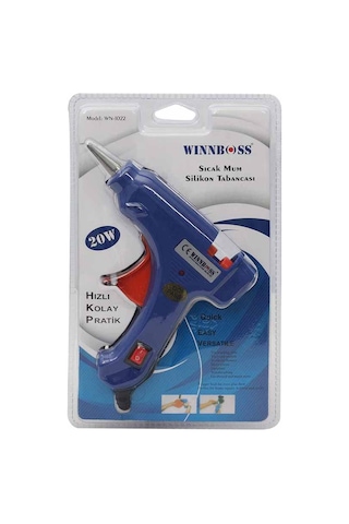 Anahtarlı 20 Watt Küçük Silikon Tabancası