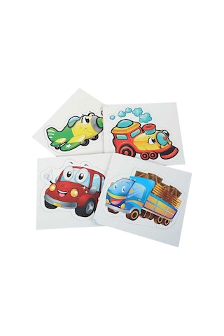 Lc7226 Laço. Baby Puzzle - Taşıtlar / +12 Ay