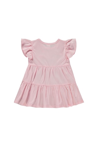Civil Baby Zürafa Lase Nakış 6-18 Ay Elbise - Pembe