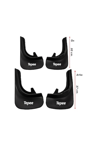 Peugeot Partner Tepee Paçalık Tozluk Çamurluk Ön Arka 4'lü Set