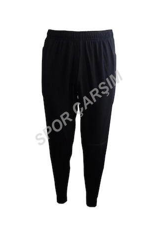 Kaleci Pantolonu Yanlarda Ve Dizlerde Koruyucu Süngerli Siyah