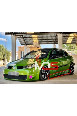 Renault Megane 2 Gtx Marşpiyel Tk Fiberglass Boyasız