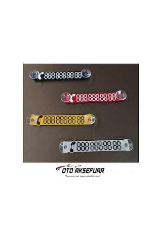 Araç Park Tel - Numaratör - Parkmatik - Renkli