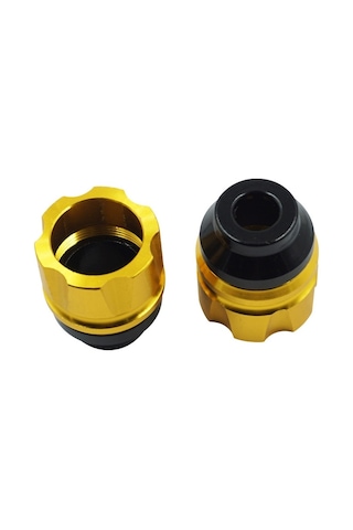 Cbtx Global 2 Çift Motosiklet Modifiye Aksesuarları Düşme Önleyici Fincan Cnc Çarpışma Önleyici Ön Çatal Bardak Altın