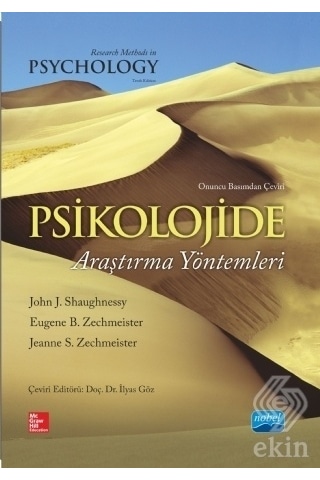 Psikolojide Araştırma Yöntemleri - John J.Shaughnessy - Eugene B.Zechmeister - Nobel Akademik Yayıncılık
