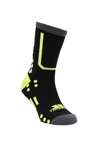 Trespass Trespass Dash- Unisex Cycling Sock Unisex Siyah Çorap Blk Siyah