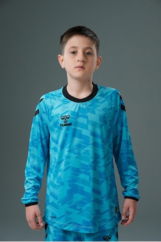 Hummel Line Kaleci Tek Üst Forma Turkuaz Çocuk
