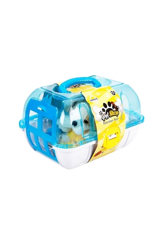 Peluş Köpek Veteriner Seti Çantalı