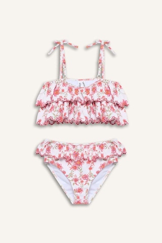 Defacto Floral 2li Bikini Kız Çocuk G5763a826hspn1 Pembe-pn1