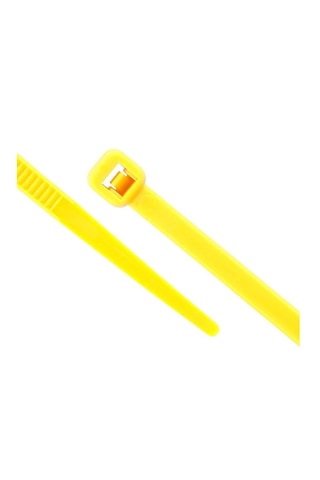 450x7,80mm Kablo Bağı Cırt Kelepçe Sarı 300 Adet