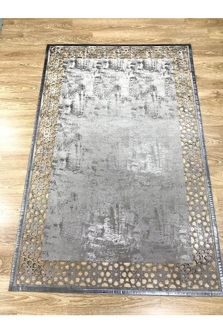 Hoom Rugs Deri Halı 04 Vizon Bronz Dekoratif Deri Halı