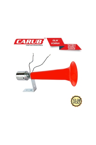 Carub Korna Islık Tazyikli Bobinli 12/24v