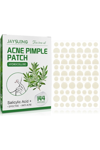 Youtek 144 Adet Sivilce Yama Bandı - Hidrokolloid, Çay Ağacı Yağlı, Beyaz Nokta Ve İltihaplı Sivilceler İçin