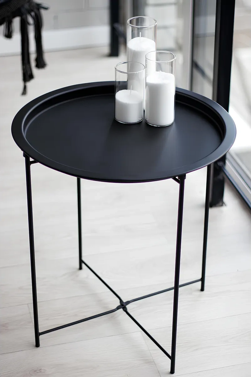 Domatov Yatak Yanı İç Mekan Masası 141279670 Siyah