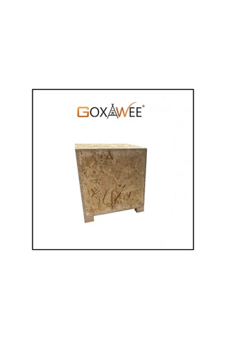 Goxawee Dizayn Kedi Evi Dış Ortam Uygun Ahşap Kedi Evi Osb 40x37x34 Cm