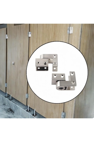 Homyl Tuvalet Bölme Menteşeleri Otel Banyo Alışveriş Merkezi 25mm İçin