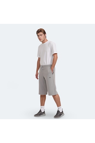 Slazenger VILJA I Erkek Cepli Kapri Gri Şort