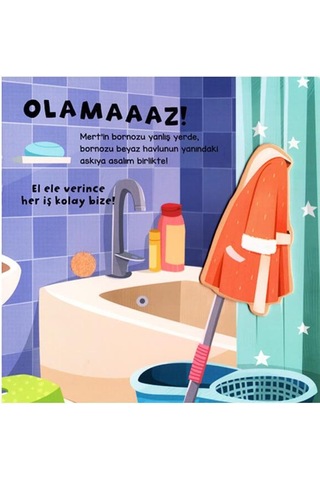 Merhaba Eşyalarım - Cırt Cırtlı Hikaye Kitabı - Asiye Aslı Aslaner - Sincap Kitap