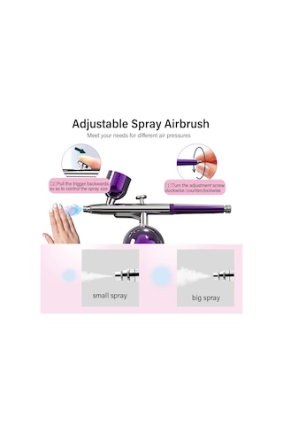 Conventions1 Kompresörlü Airbrush Boyama Modelleme El Sanatları