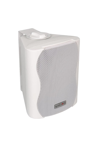 Magicvoice F-lhy4s 4 İnç 10 Cm Hat Trafolu Duvar Tipi Sütun Okul Cami Hoparlör 10w Rms 150w Peak Mp3 Usb Uyumlu Beyaz