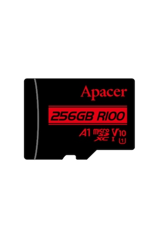 Apacer 256gb Microsd Hafıza Kartı R100mb/s Ap256gmcsx10ub-r