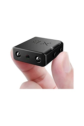 Geeroyoo Mini Gece Görüşlü Ir-cut Akıllı Spor Kamerası, Hd Çekim, Usb Kablolu, Kullanım Kılavuzu Ve Tf Kart Okuyucu Dahil Siyah