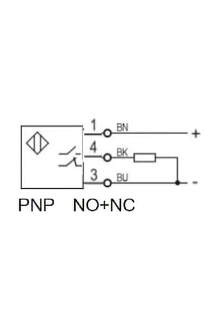 Sick Wl100-2p3429 6052385 ,kübik/3mt Pnp-no/nc M8-3p Reflektör Fotosel