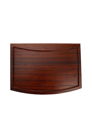 Tek Kenarı Oval Tahta 27x38 Cm