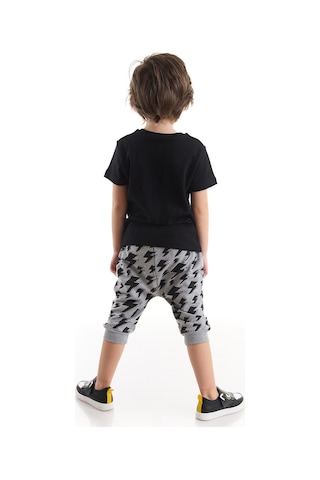 Denokids Mshb&g Cesur Ol Erkek Çocuk T-shirt Kapri Takım Çok Renkli